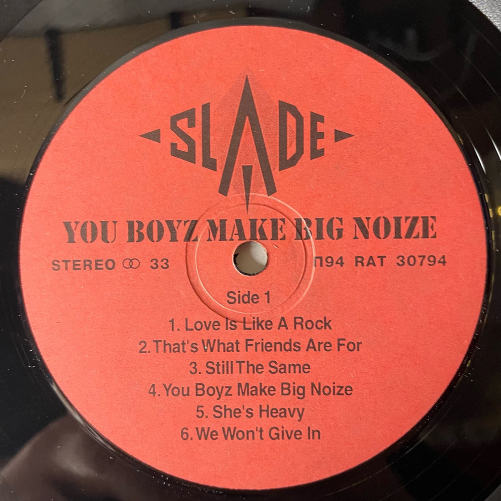 Винтажная виниловая пластинка LP Slade, You Boyz Make Big Noize (Россия 1994)