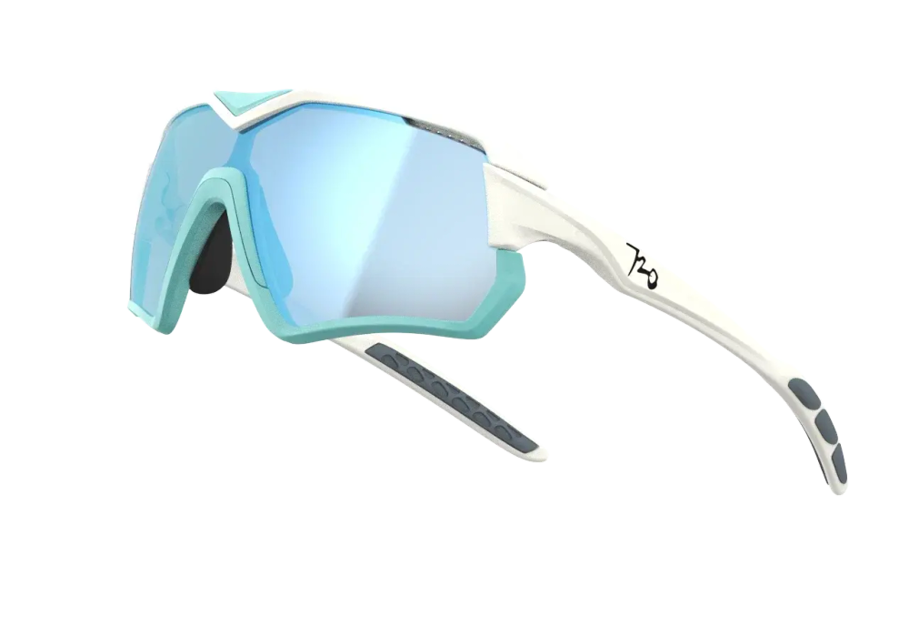 Спортивные очки 720armour V / Pale Aqua / Glossy White Temple / HC Brown Lake Blue Lens