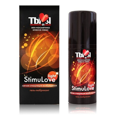 Возбуждающий гель-лубрикант на водной основе "Stimulove light" 20 г