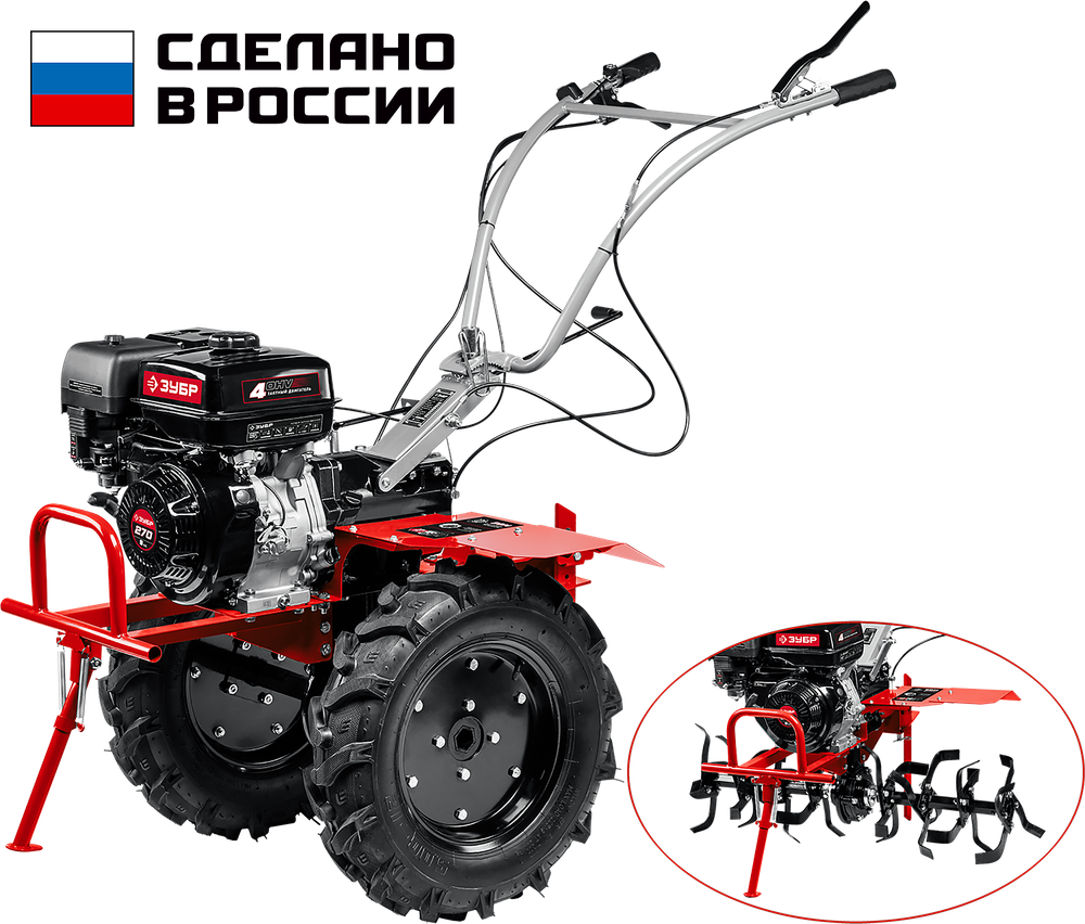 МТШ-600 Мотоблок бензиновый с ВОМ