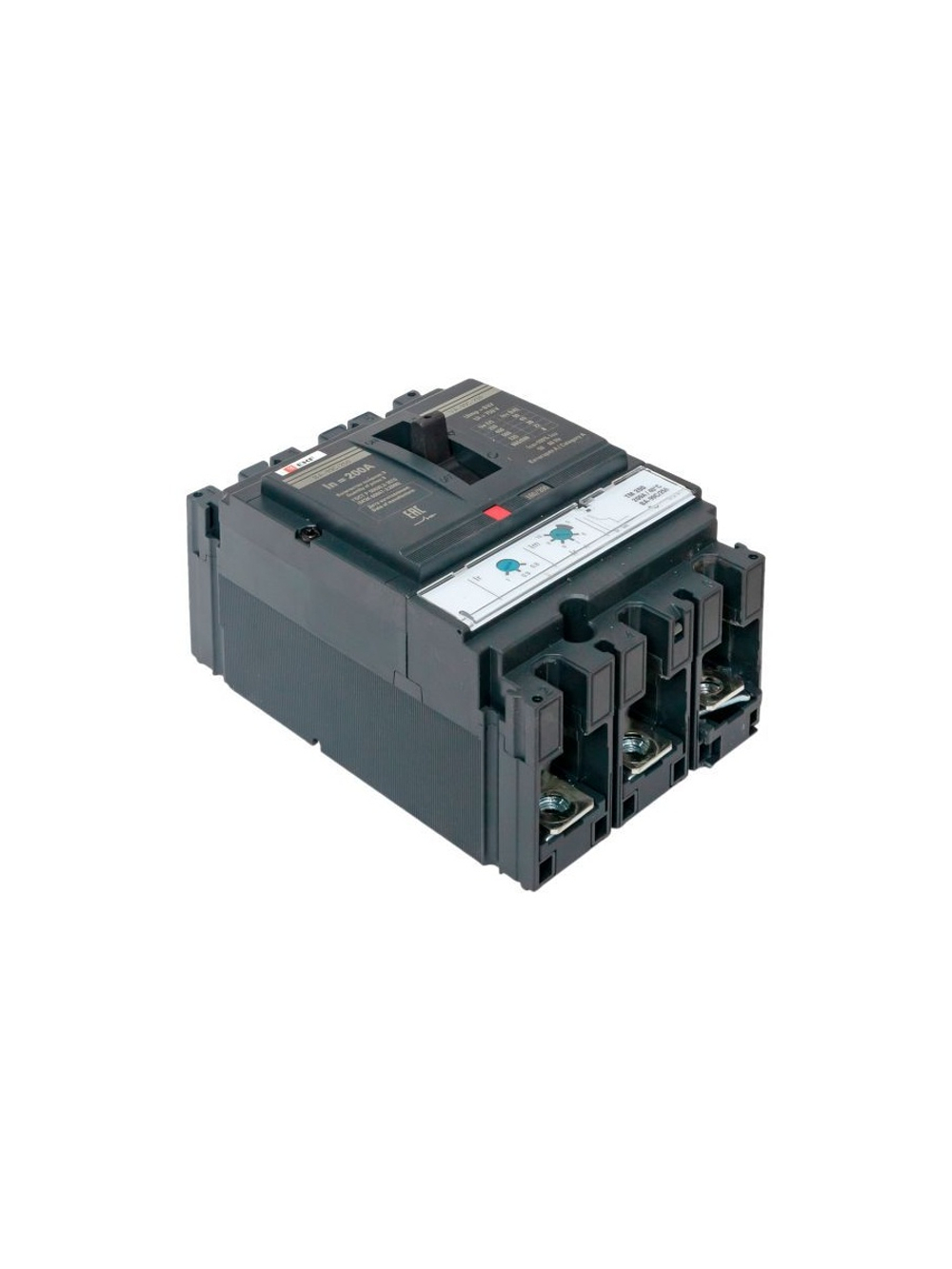 Выключатель автоматический 3п 250/200А 45кА ВА-99C Compact NS PROxima EKF mccb99C-250-200