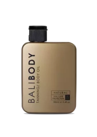 BaliBody Tanning and Body Oil SPF15 100mL - Natural