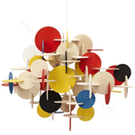 Pendant design lamp  Bau by Normann Copenhagen (Multicolored)