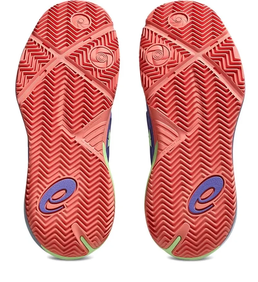 Женские кроссовки для padel Asics Gel-Resolution X Padel - amethyst/illuminate green
