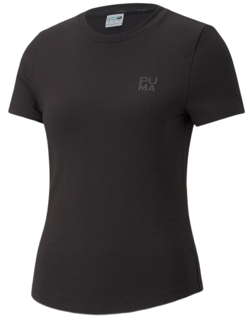 Женская теннисная футболка Puma Infuse Slim Tee - черный
