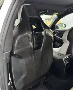 Карбоновая накладка Sooqoo на заводские сиденья для BMW M5 G90 G99 2024+ БМВ М5