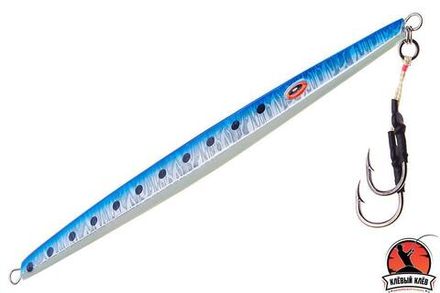 Пилькер ASARI Salty Hunter 200гр #01 sardine/blue