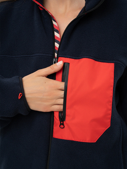 Флисовая толстовка unisex Eiger navy