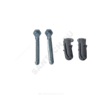 Крепление унитаза к полу D6x90 с шестигранной головкой, без колпачков КТ-90 Филд-А
