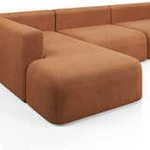НОВЫЕ ЭМОЦИИ XL Диван модульный, терракотовый