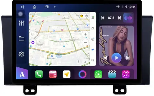 Магнитола для Honda Elysion 2004-2013 - FarCar GX877 монитор 13" 2K QLED на Android 14, S500+TS20, Быстрейшая, CarPlay, 4G SIM-слот
