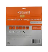 Пильный диск, размер 305x30x60 зубьев, твердосплавные напайки Sturm! — фото 3