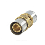 Муфта для МП/PE-X труб латунь пресс Дн 32 RM102 Giacomini RM102Y011