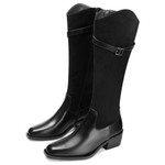 TOOMANYSHOES Stylish Selfie Mid Calf Boots Women"s