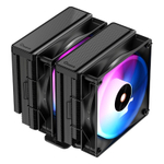Кулер для процессора Ocypus Delta A62 BK ARGB, 2x120mm ARGB FAN, 6 PIPES, 4-PIN PWM, 500-2000 RPM, 29DBA
