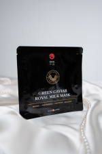Королевская молочная маска для лица с зеленой икрой Enhel Beauty (GREEN CAVIAR ROYAL MILK MASK)