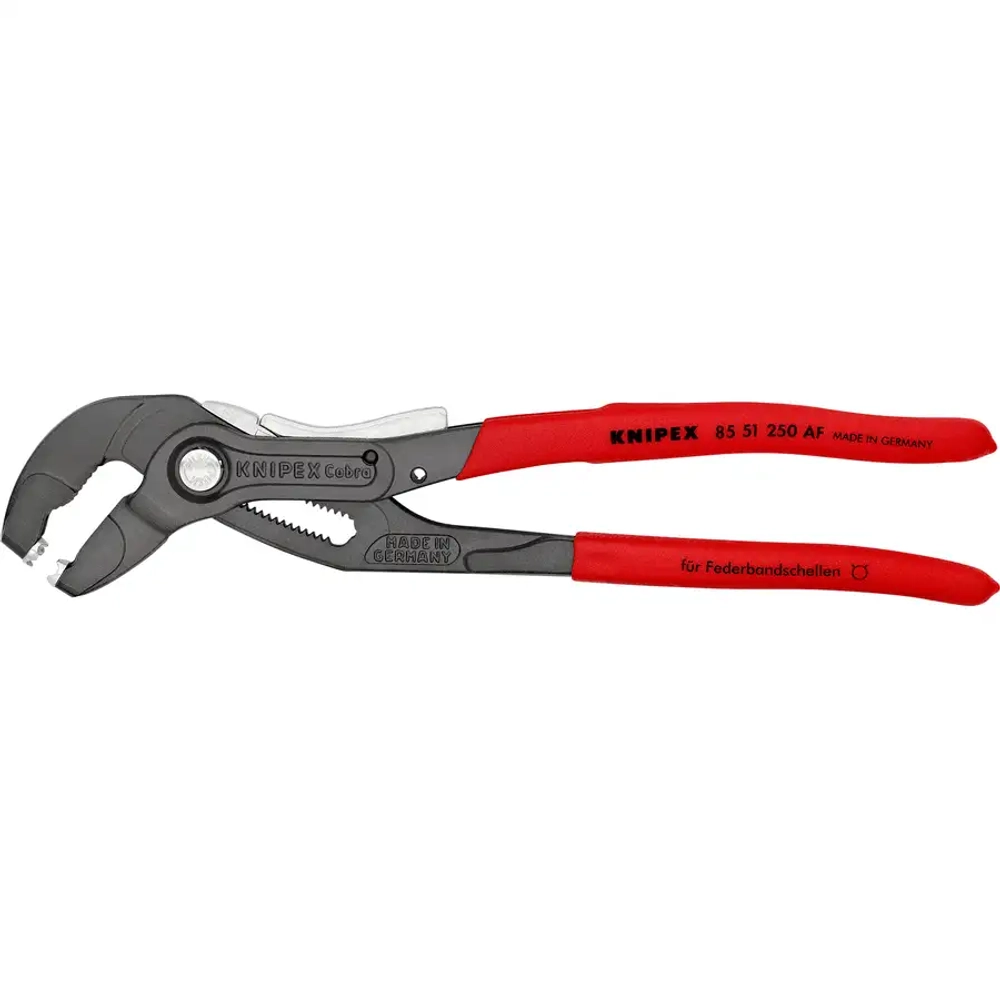 Щипцы для пружинных хомутов черненые 250 мм Knipex 85 51 250 AF