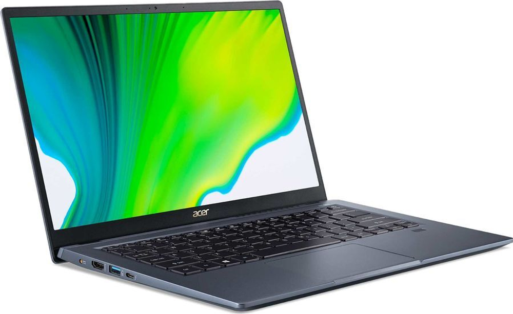 Ноутбук Acer Swift 3x SF314-510G-77P5 (NX.A0YER.002) 14"IPS/ i7-1165G7/ 16Гб/ 2Тб SSD/ Iris Xe Graphics/ нет DVD/ Без ОС/ Синий