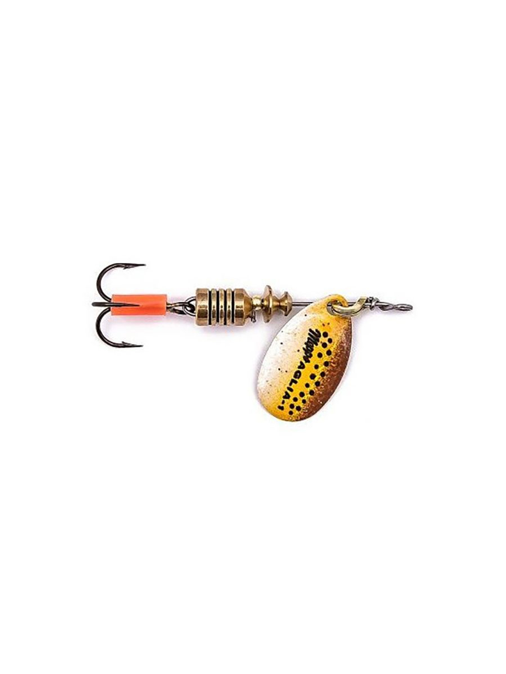 Блесна для рыбалки вращающаяся Mepps AGLIA FLUO, Micropigments Trout