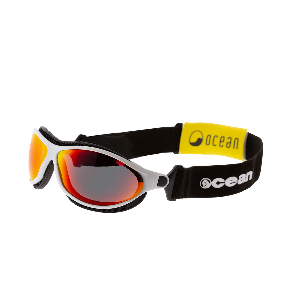 Спортивные очки OCEAN Tierra de fuego White / Revo Orange Polarized lenses
