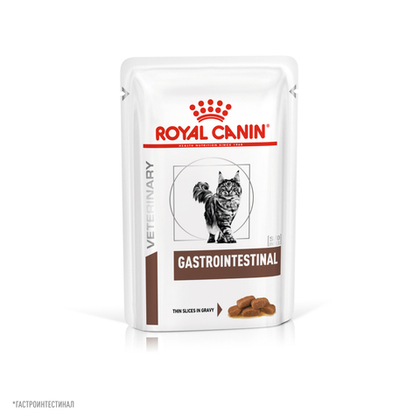 ROYAL CANIN Gastrointestinal Корм влажный для взрослых кошек при расстройствах пищеварения, 85 г