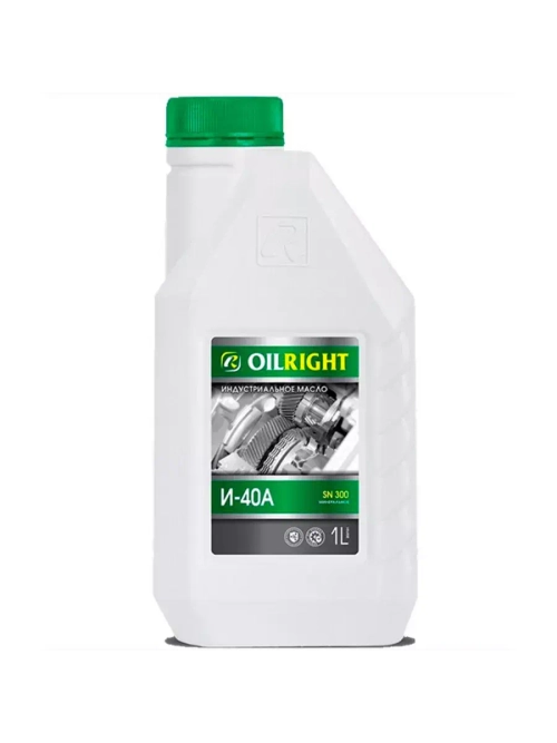 Масло индустриальное Oil Right И-40А 1л