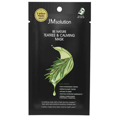 JMsolution Be Nature Teatree & Calming Mask, 24ml - Успокаивающая маска с экстрактом чайного дерева