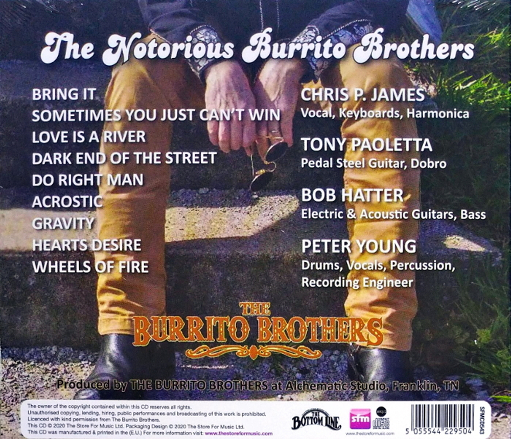 The Burrito Brothers / The Notorious Burrito Brothers (CD)