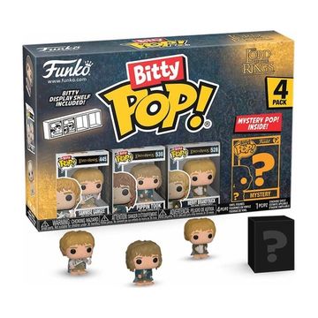 Набор Funko Bitty POP! LOTR Samwise Gamgee+Pippin Took+Merry Brandybuck+Mystery (1 of 4) 4шт 75458