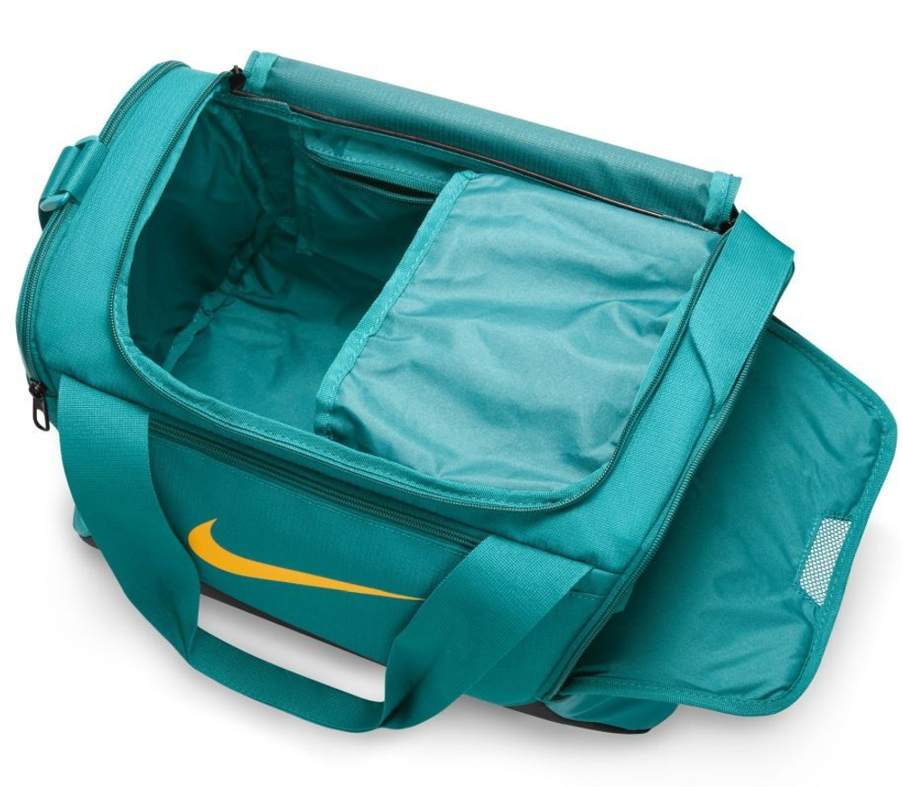 Сумка спортивная Nike Brasilia 9.5 Training Bag - geode teal/black/sundial