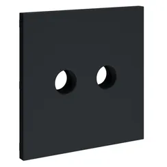 Накладка для розетки телевизионной оконечной TV+SAT Voltum S70 Графит VLS001607
