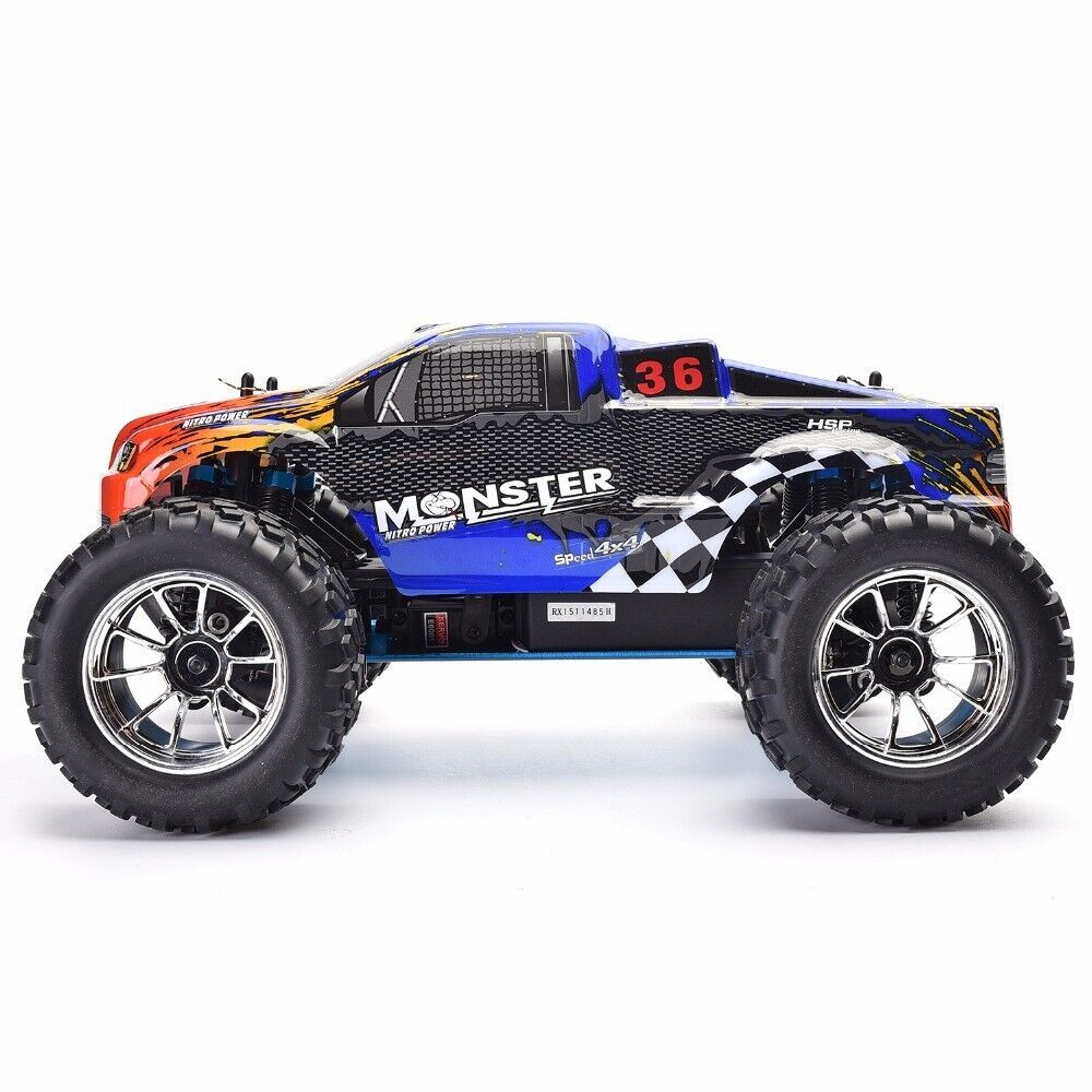 Радиоуправляемый монстр HSP Tyrannosaurus 4WD RTR масштаб 1:10 2.4G - 94108 NITRO