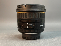 Sigma AF 50mm 1.4 EX DG HSM Nikon F, царапины на линзах