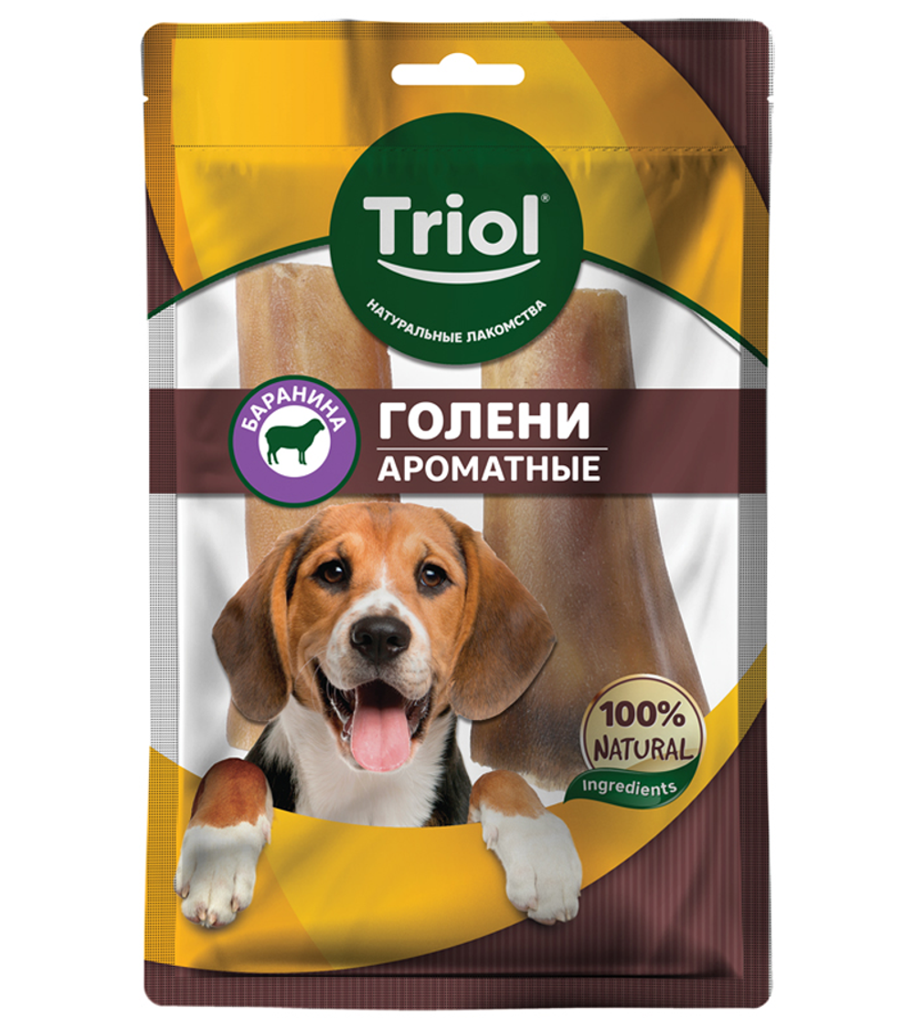 Голени бараньи ароматные для собак, 65г, Triol