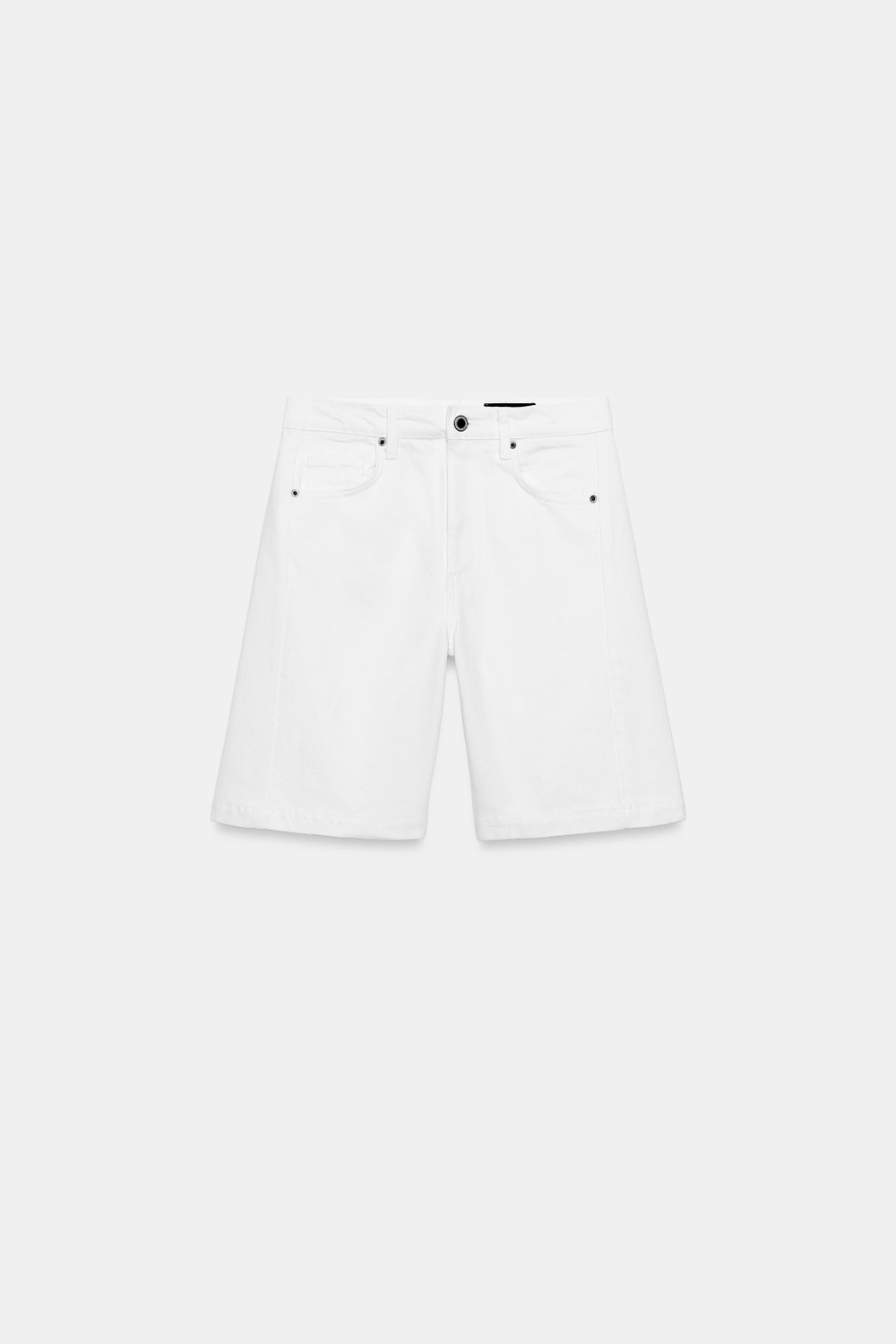 ДЖИНСОВЫЕ ШОРТЫ RELAXED СО СРЕДНЕЙ ПОСАДКОЙ — ZW COLLECTION — ZARA