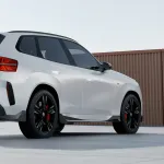 Карбоновые боковые юбки Sooqoo для BMW X3 G45 2025 БМВ аэродинамический тюнинг