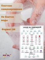 Инструкция по стирке и уходу за одеждой