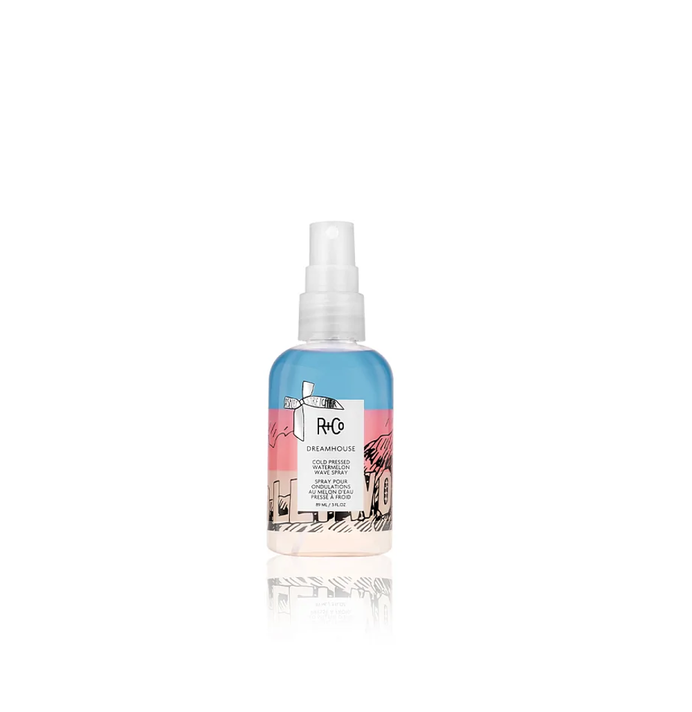 R+Co DREAMHOUSE Cold Pressed Watermelon Wave Spray/В СТРАНЕ ЧУДЕС спрей для создания волнистой текстуры с маслом семян арбуза, 89мл