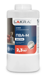 ЛАКРА  Клей ПВА-М ЭКСТРА  2,3кг (LAKRA)