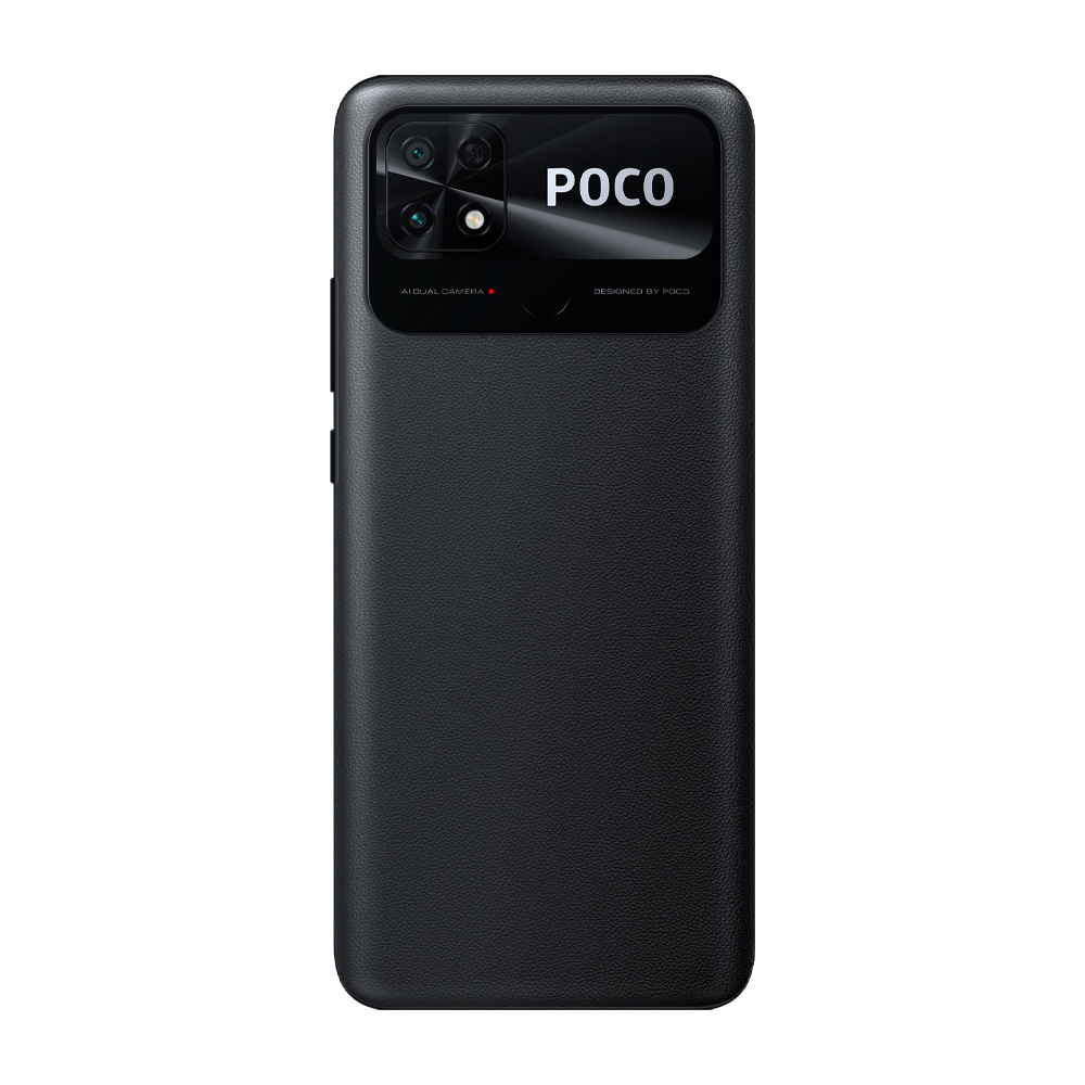 Смартфон Xiaomi Poco C40 4/64GB, Power Black (Заряженный черный)