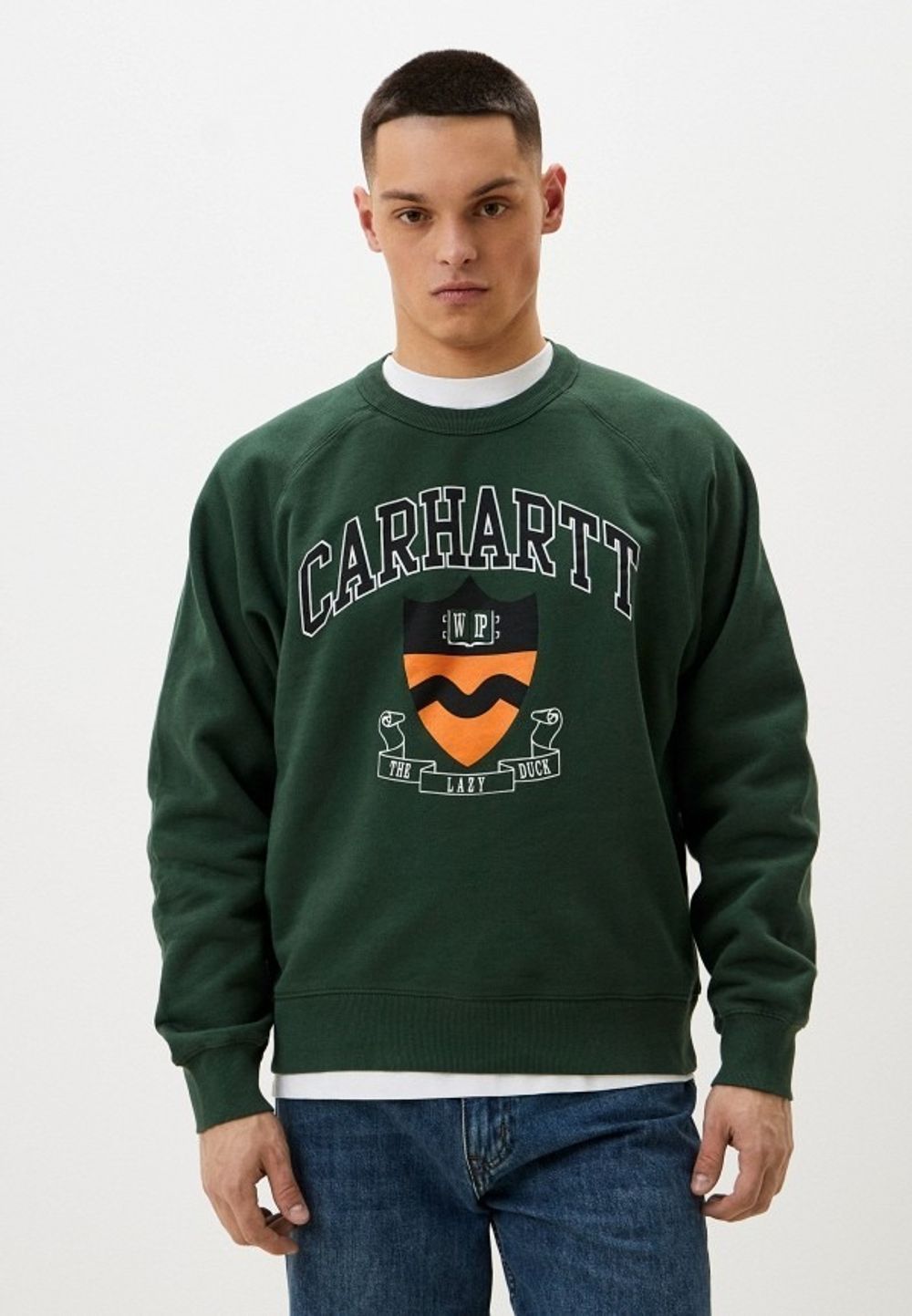 Толстовка мужская CARHARTT Lazy Duck Academy Sweatshirt