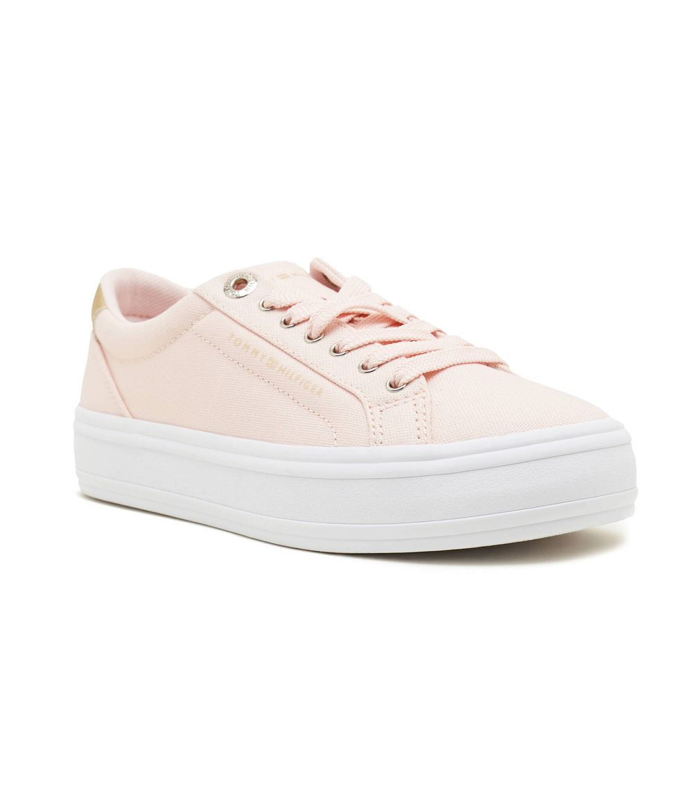 Кроссовки CANVAS Tommy Hilfiger - розовый(FW0FW07682)