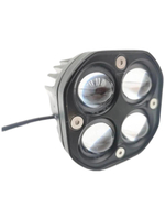 Фара 12v!!! 4 линзы провод 220см разъем 2pin для электровелосипедов