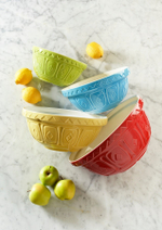 Миска для смешивания colour mix, D29 см, 4 л, красная