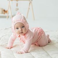 Чепчик с рюшей "Ягодный мусс" 0+