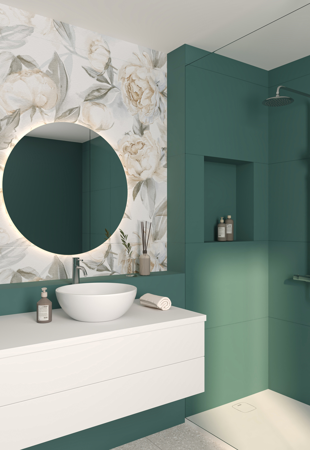 ELITE PEONIES DECOR A+B 60x120 MATT (2 шт в компл)