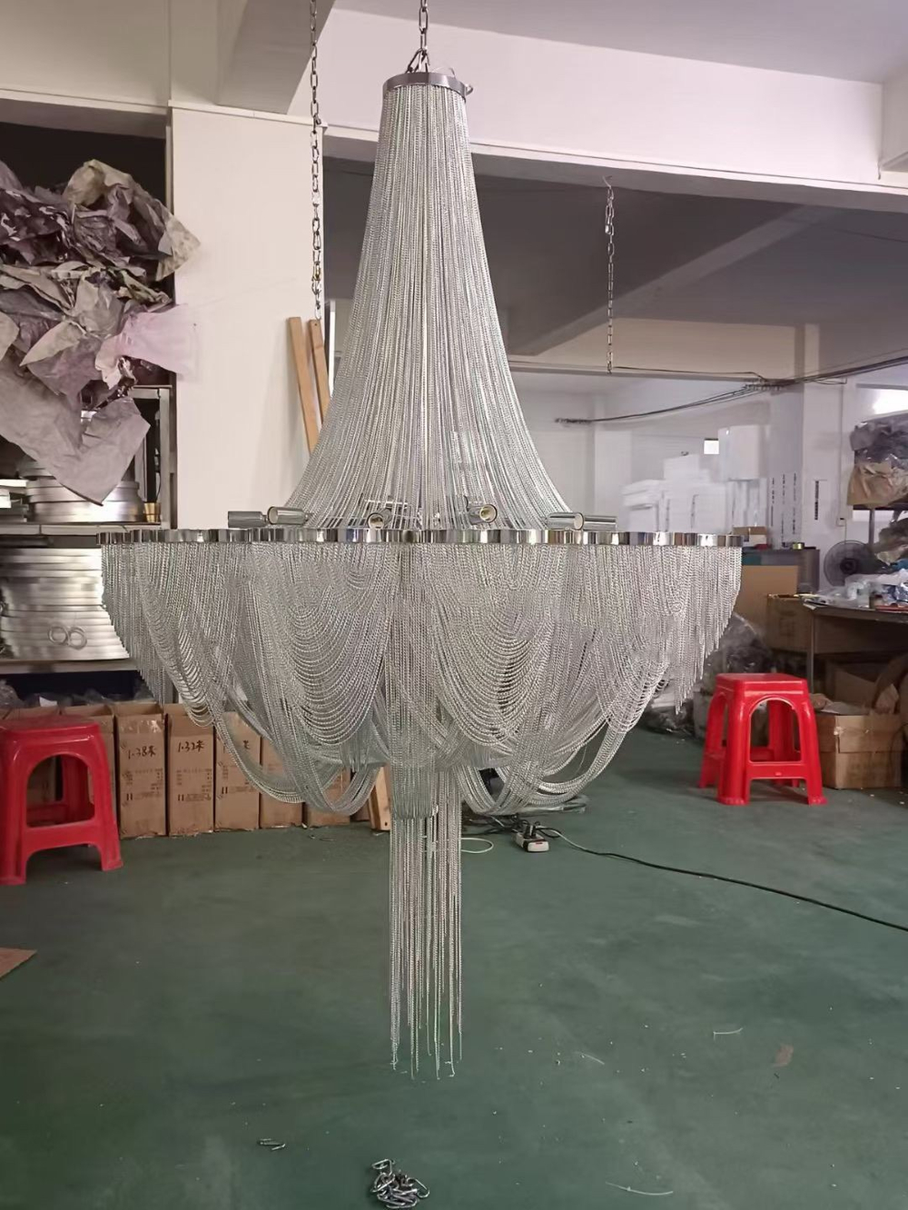 Pendant design lamp Soscik by Terzani (Silver)
