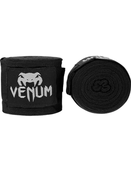 Бинты боксерские Venum Kontact 4m Black