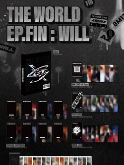 Альбом ATEEZ - THE WORLD EP.FIN : WILL 2nd Album PLATFORM RANDOM Version