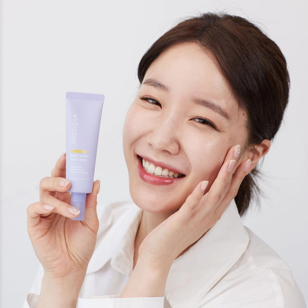 [VVBETTER] Солнцезащитный крем увлажняющий легкий DAILY AIRFIT SUNSCREEN SPF50+ PA++++, 50 мл